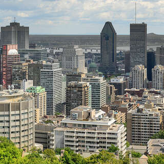 Montreal seen from Mount Royal