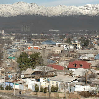 Panoramic view of Dushanbe