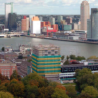 Rotterdam vanaf de Euromast