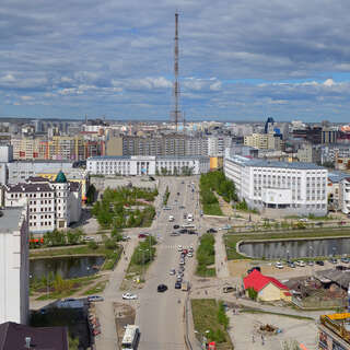 Вид на центральную часть Якутска