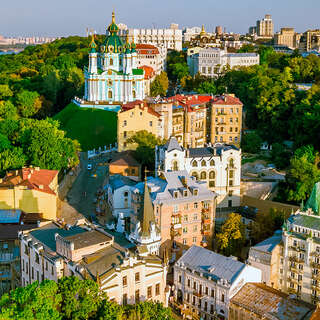 Киев, панорама 2019