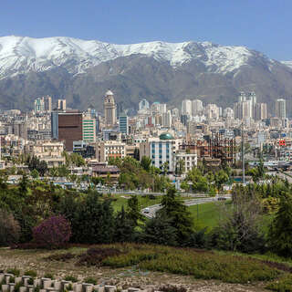 Northern Tehran skyline