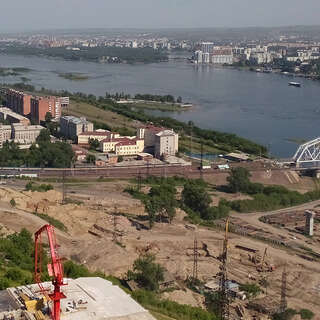 Панорама Красноярска