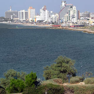 Tl Aviv vue de Jaffa