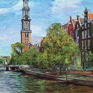 Amsterdam Prinsengracht canal