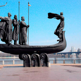 The Monument to the Founders of Kyiv