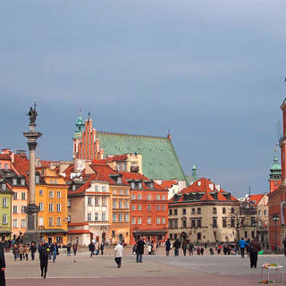 Warsaw, the old town